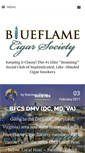 Mobile Screenshot of blueflamecigarsociety.com